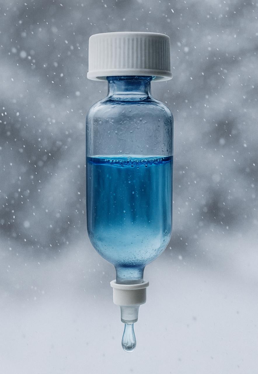 Blue seberian bacteria